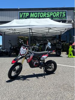 2026 MotoTec E-Bike Pro 1200W Red