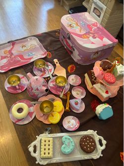 Tea party and  playfood
