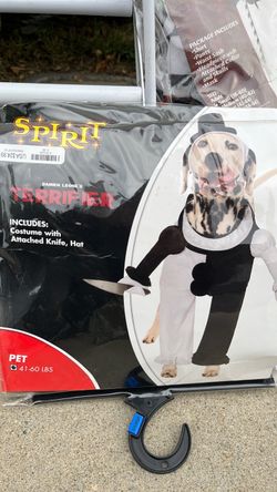 Dog costume 41-60 lbs Terrifier