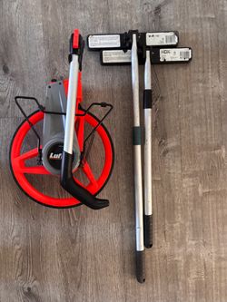 Lufkin Measuring Wheel with Extension Poles