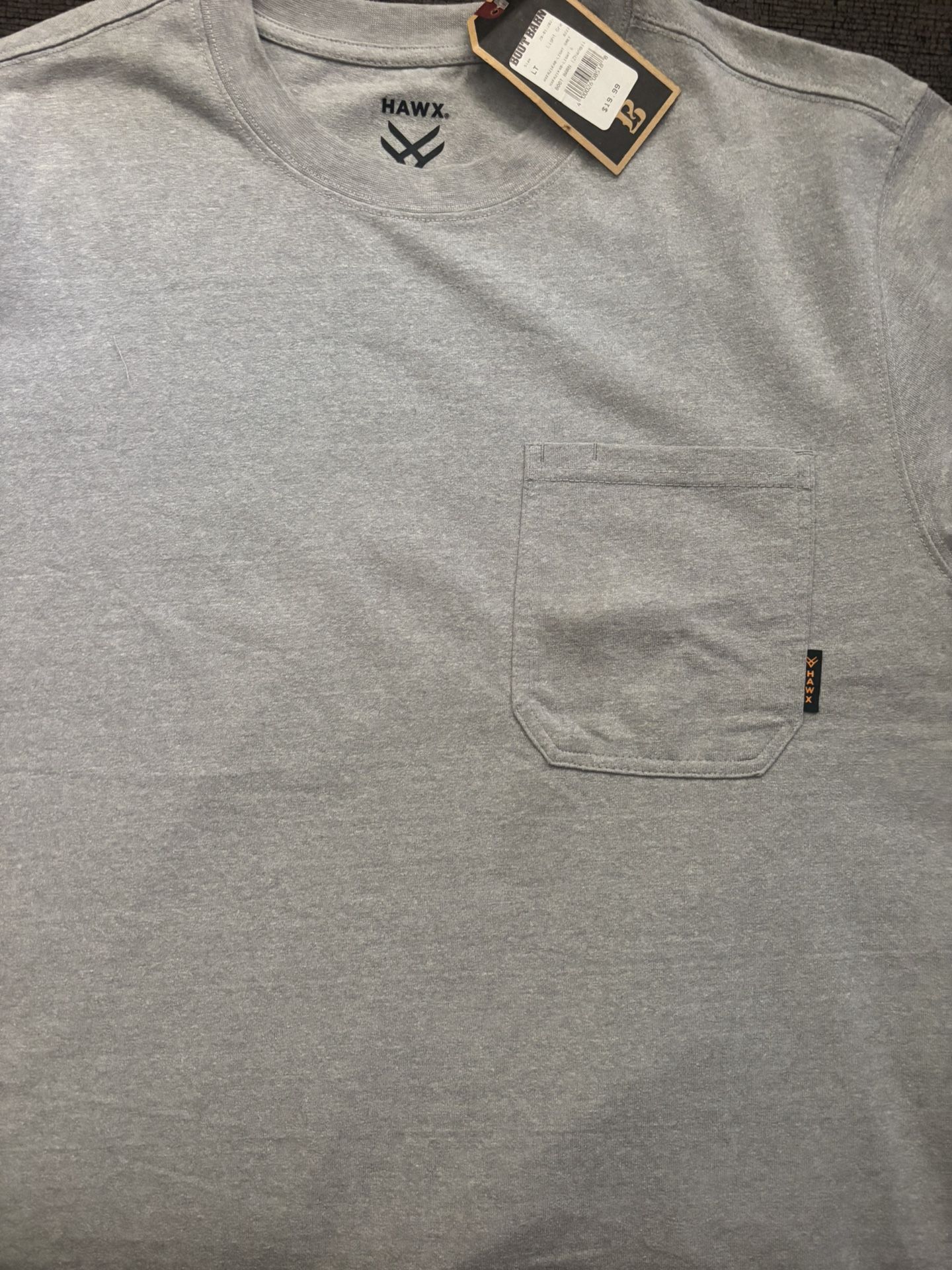 Men HawkX Pocket tee Size Large Tall