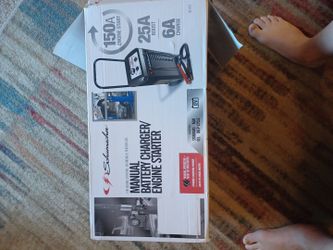 Schumacher manual battery charger/engine starter