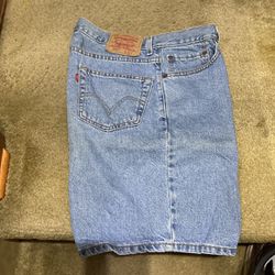 Men’s Levi Jeans Shorts, 36 Waist