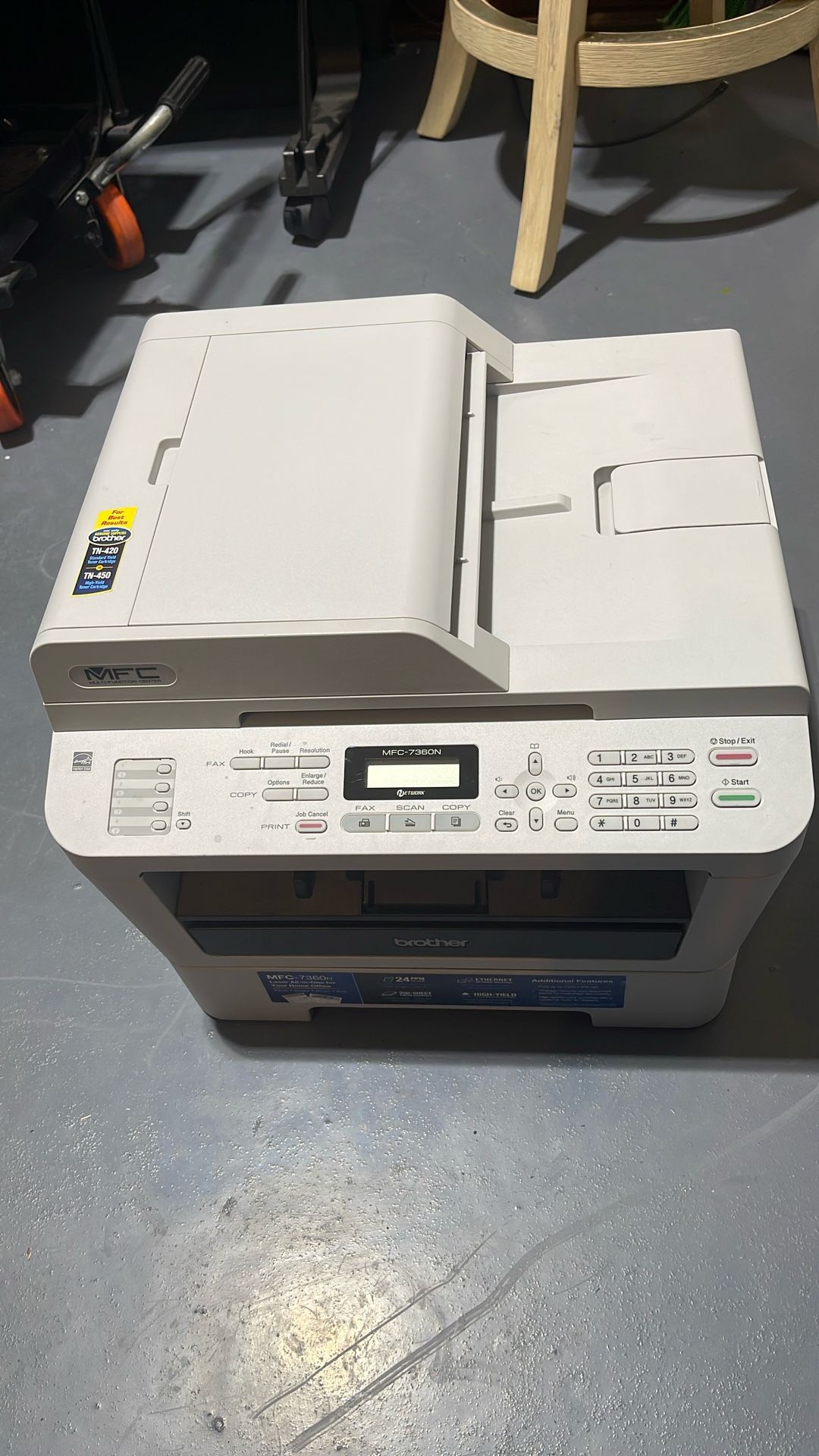 Brother MFC 7360N Printer Scan /Fax/Copy