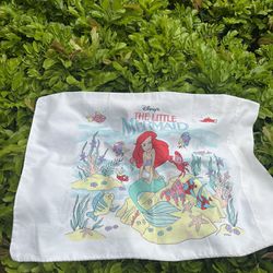 The Little Mermaid Standard Pillowcase Vintage Disney 