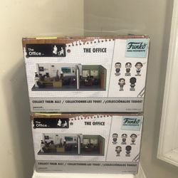 Set of 2--Funko! Mini Moments: The Office-Michael Scott & Pam Beesly Both New 