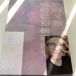 Bts Love Yourself World Tour New York DVD With Rm Photocard 