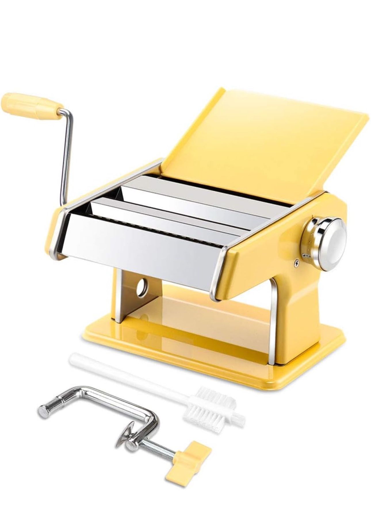 elabo Pasta Machine - Stainless Steel Roller Pasta Maker
