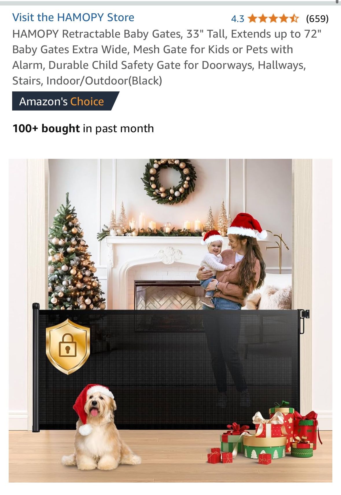 Retractable Pet And Baby Gate (unused)