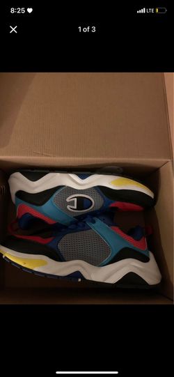 Champion  Size 9.5 Men Black Multi