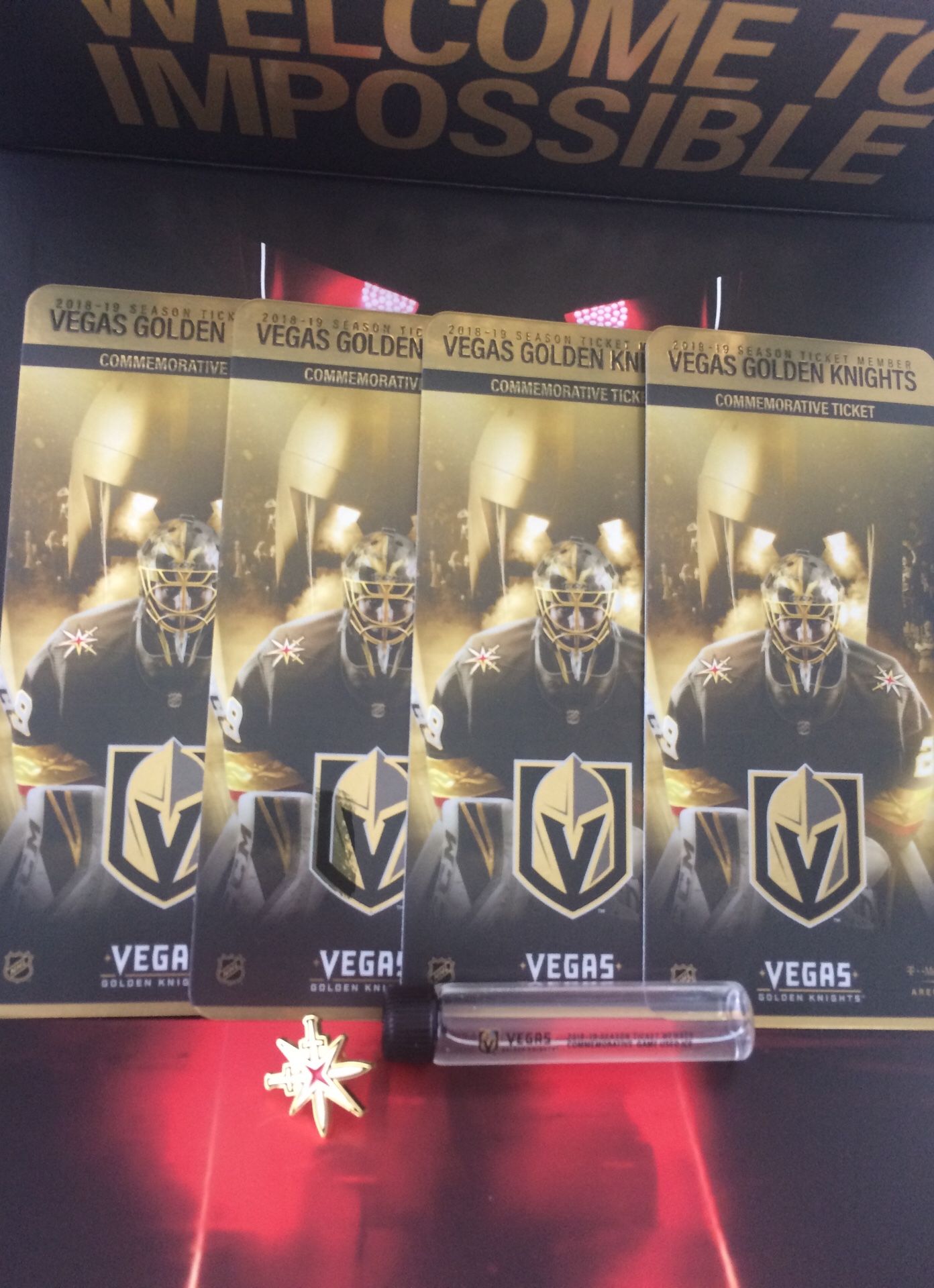 Golden Knights season ticket holder gift