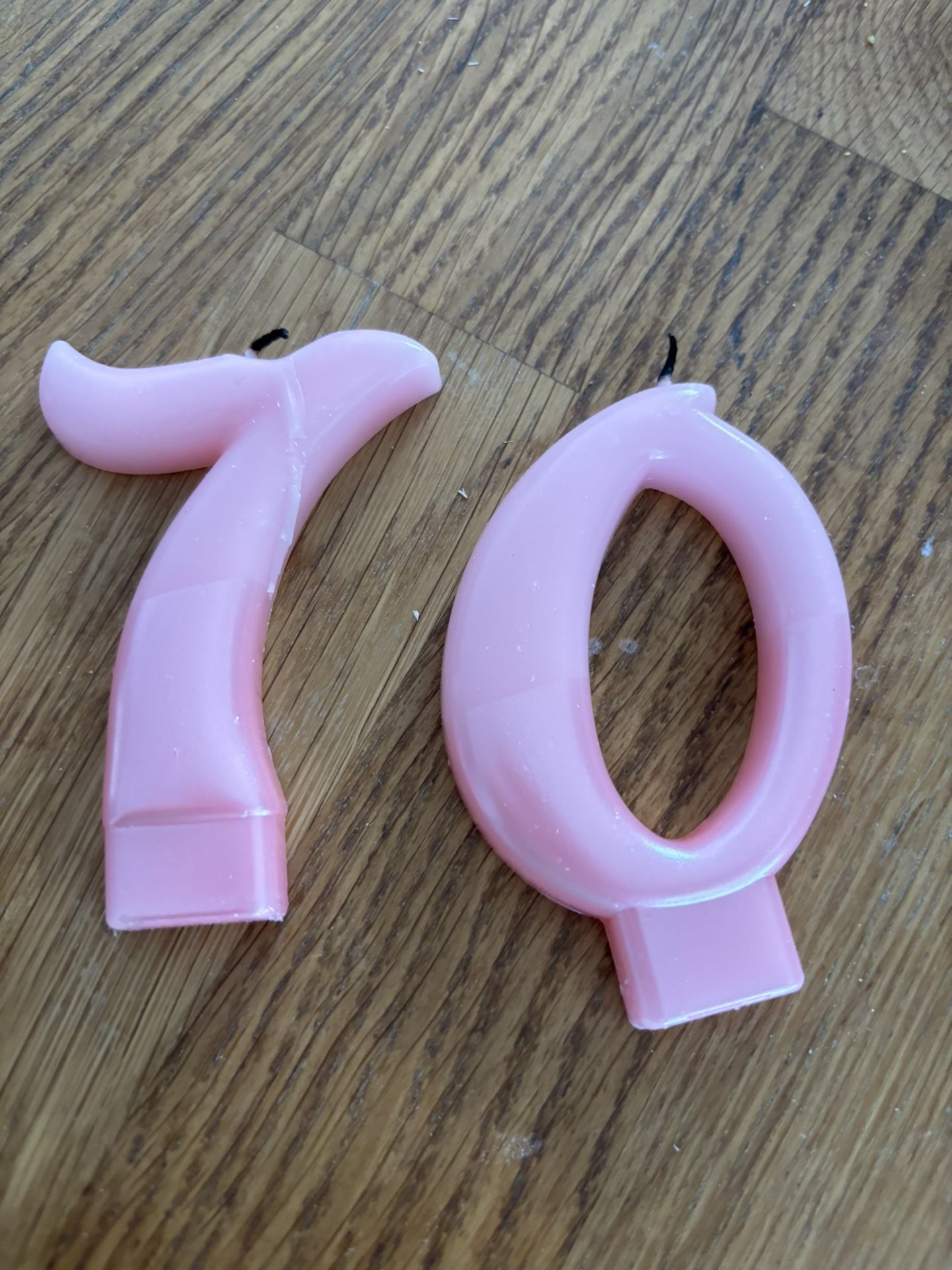 70th Birthday Candles