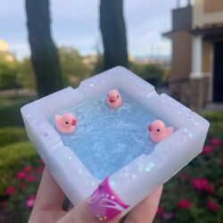 Pink Ducky Bath Ashtray  🫧
