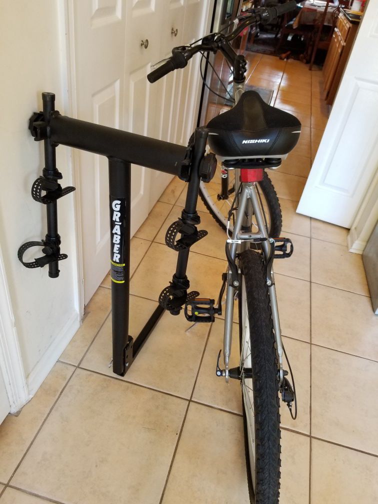 New Bicycle and Rack