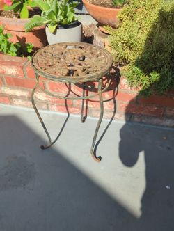 Rustic Metal Planter