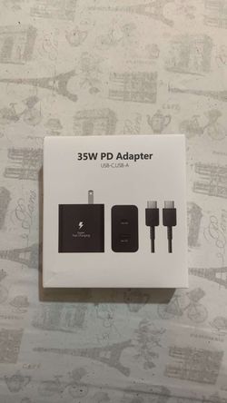 Brand New 35Watts Original Samsung Super Fast C-Type To C-Type Charger