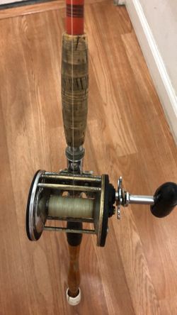 Pen fishing real and rod made in USA in excellent condition ready to fishing