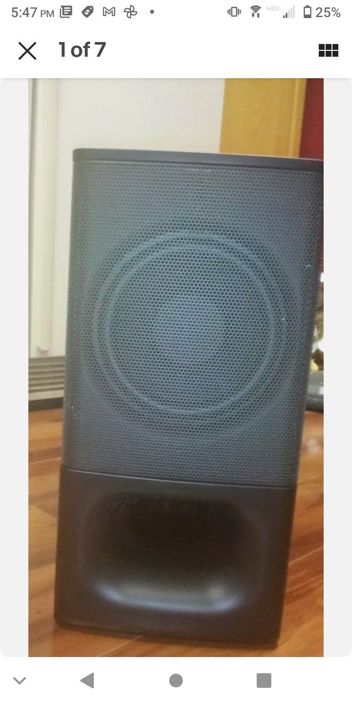 Sony SA-WS350 Active Wireless Subwoofer -ONLY for Soundbar Speaker (SA-S350)