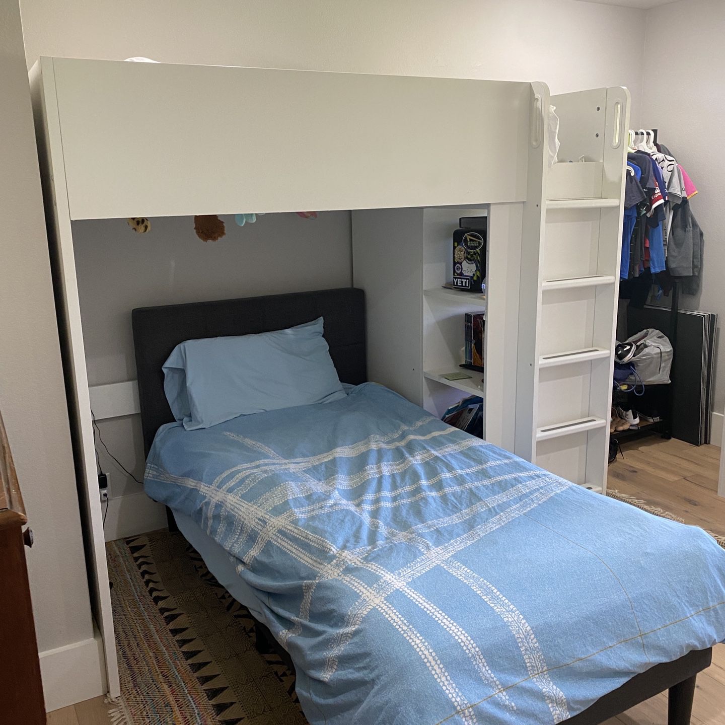 IKEA Loft Bed (with Optional Bed Or Desk Design)