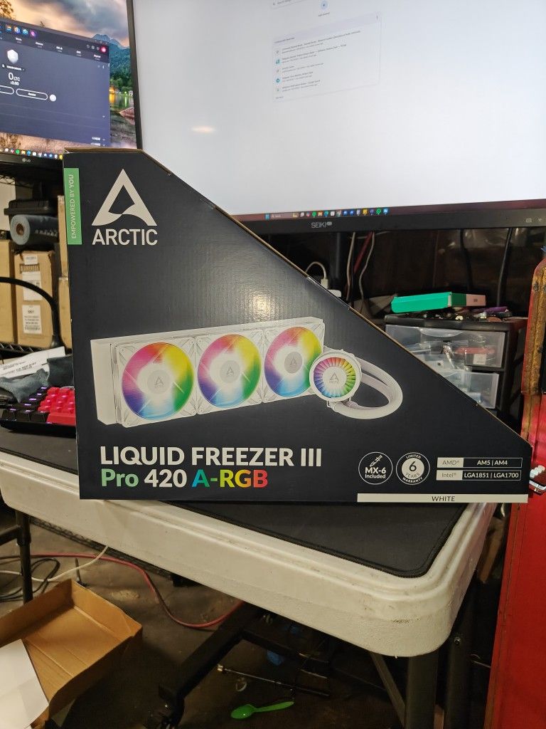 Artic Liquid III 420 All In One CPU Aio Water Cooler