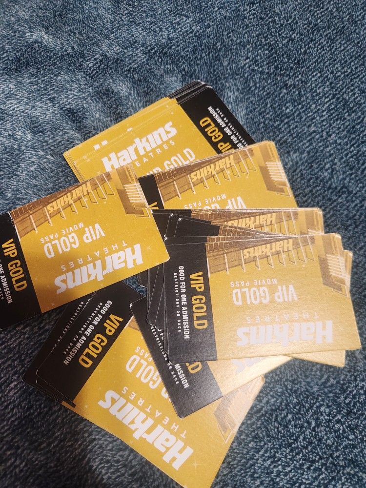 40 Harkins Gold Movie Tickets