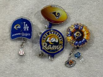 Football badge reels
