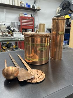 Copper Kitchen Items