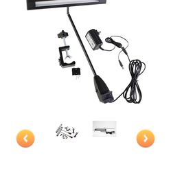 LED Trade-Show Lights (2) Black-NEW