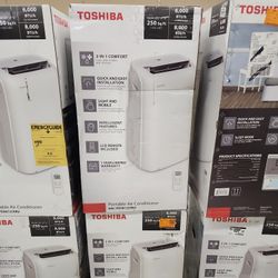 New Toshiba 6000btu Portable AC