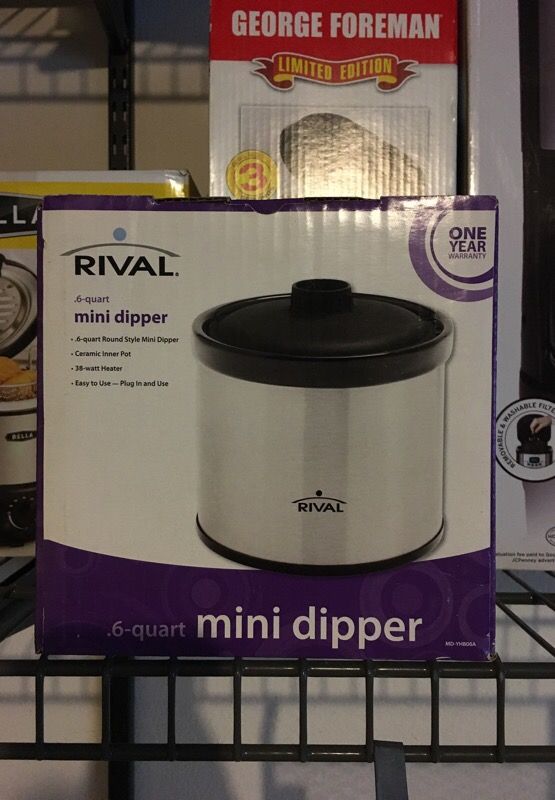 NEW MINI DIPPER ceramic inner pot brand new unopened in box