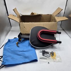 Child Bike Seat, Portable Retracts Foldable, Mounts To Adult Bike, Easy Install!