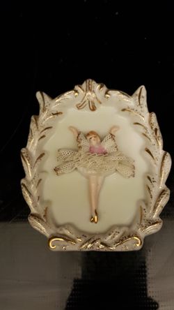 Vintage Occupied Japan Ballerina Wall Hanger