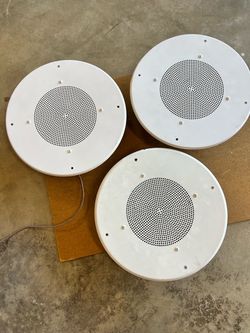 Acoustic ceiling speakers
