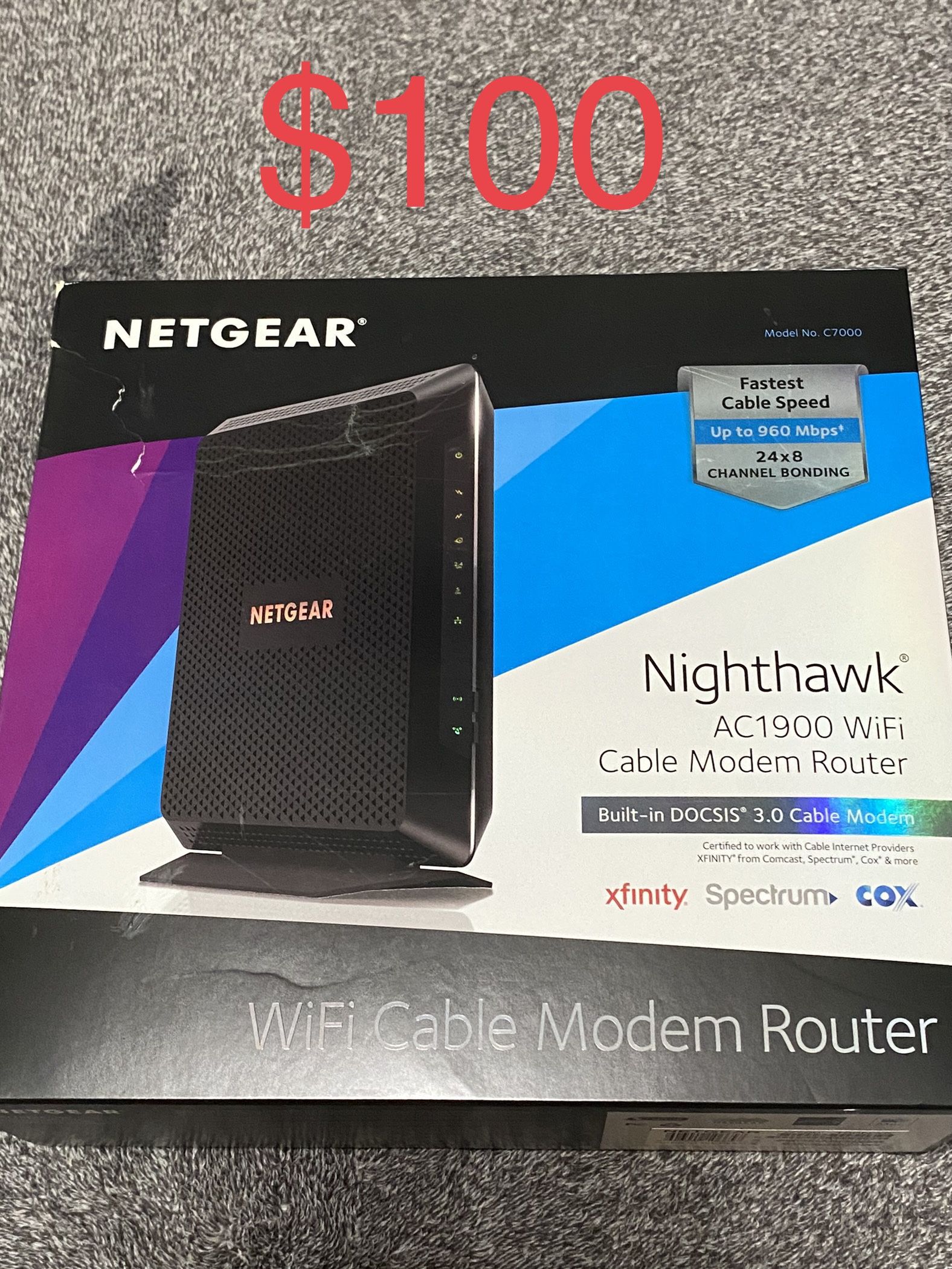 Netgear Night Hawk C7000 Modem Router