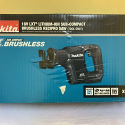 Makita 18-Volt LXT Lithium-Ion Sub-Compact Brushless Cordless Reciprocating Saw (Tool-Only