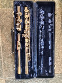Open hole flute