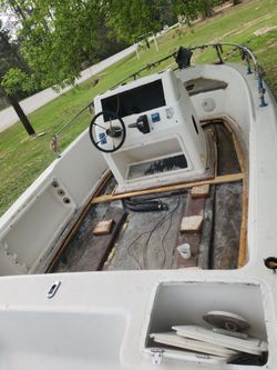 Fiberglass boat