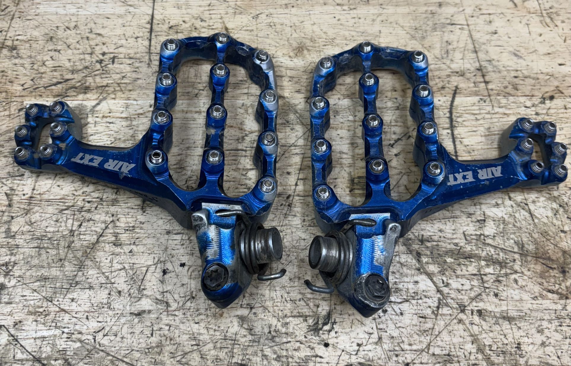 Fastway Air EXT Footpegs Foot Pegs - KTM Husqvarna Gas Gas 125 250 450 SXF SX.