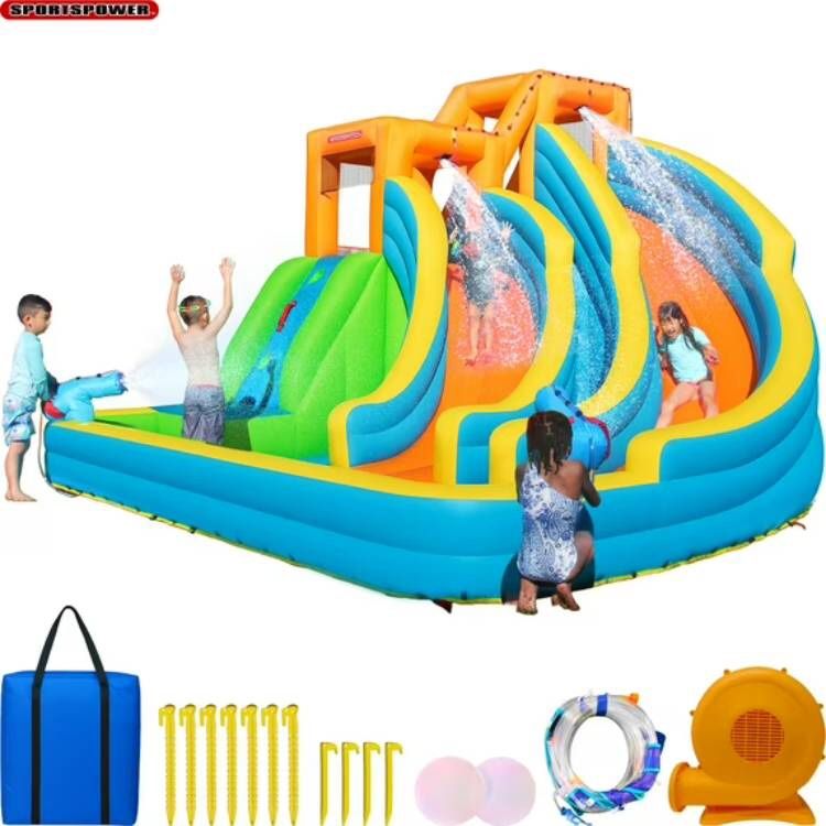 Sportspower Twin Peaks Splash n’ Slide