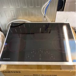 Monogram 30” electric cooktop
