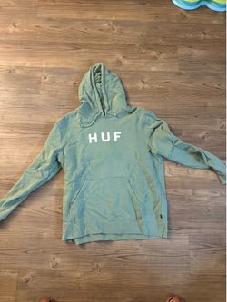 Huff teal green hoodie XL