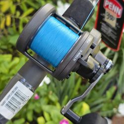 Finnor Reel/Braid/Slow Pitch Carnage Rod