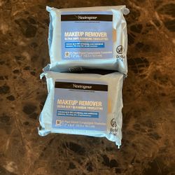 (2) Neutrogena Makeup Remover Ultra Soft Cleansing Towelettes 25ct