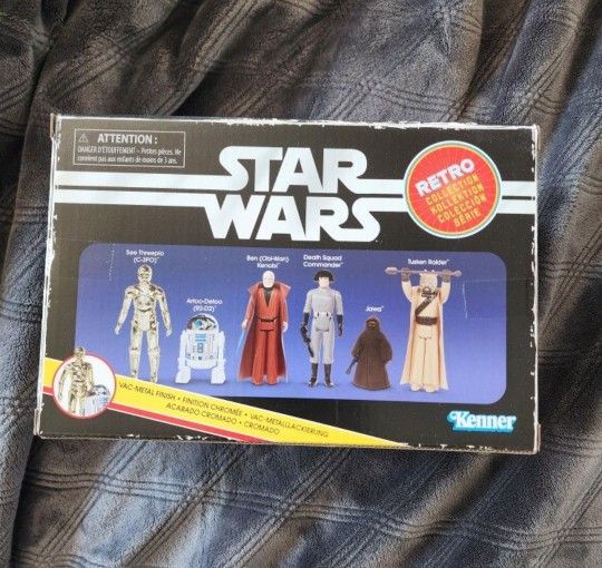 Star Wars Retro Collection New Hope 6-Pack Exclusive Figure Set Kenner Hasbro