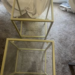 Gold End Tables 