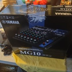 Professional Studio Yamaha Mg10 Mixer With Original Box And Paperwork