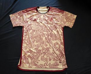 Men's Mexico White Soccer Jersey Size Large
