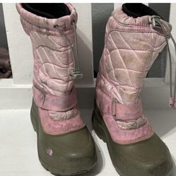 🦄. THE NORTH FACE Toddler Girl Winter Snow Boots  Sz 11