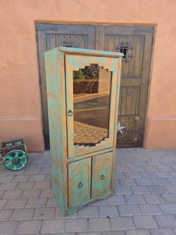Rustic Southwest Style Cabinet