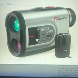 NEW Golf Rangefinder. W/Slope, 7X Magnification Laser Rangefinder, Rechargeable Range Finders Golfing with Flag Lock Vibration.